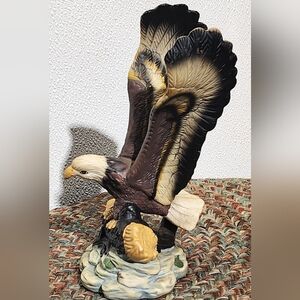 Bald Eagle In Flight Statue Vintage